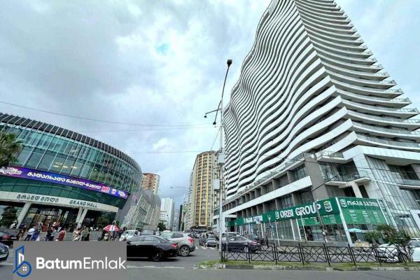 Batum Khimshiashvili Bölgesi'nde Kiralık 1 Odalı Daire