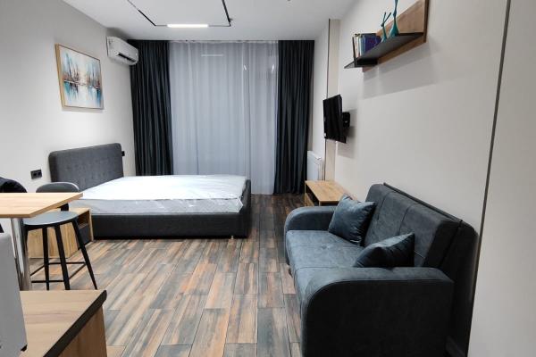 Batum Angisi 10’da Yeni Binada Kiralık Stüdyo | 33.2m² | 19. Kat | 400$