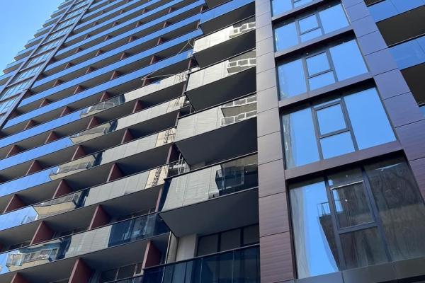 Batum Angisi 10’da Yeni Binada Kiralık Stüdyo | 33.2m² | 19. Kat | 400$