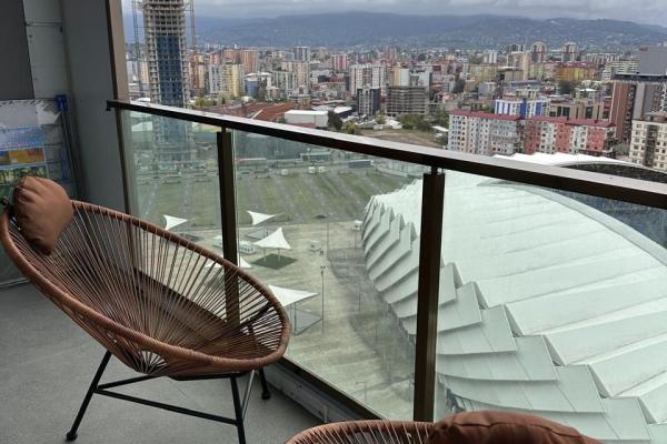 Batum Shartava 16A’da Kiralık 1+1 Lüks Daire | 51m² | Deniz Manzaralı | 900$