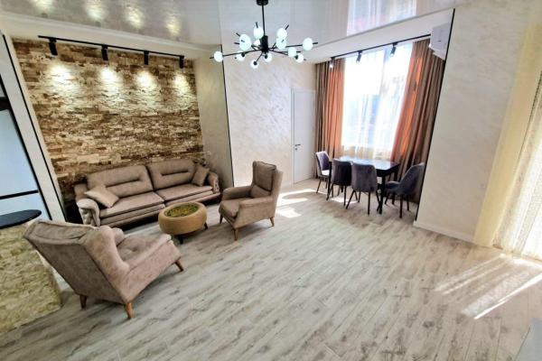 Abuselidze 14 | 2+1 Rental Apartment | 70 m² | 9th Floor | Central Heating | 600$