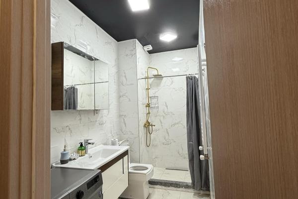 Kacharava 5 | 1+1 Rental Apartment | 55 m² | 12th Floor | New and Unused | 500$