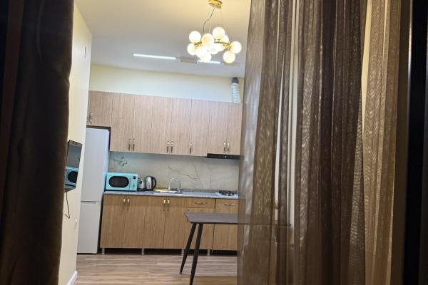 Kacharava 5 | 1+1 Rental Apartment | 55 m² | 12th Floor | New and Unused | 500$