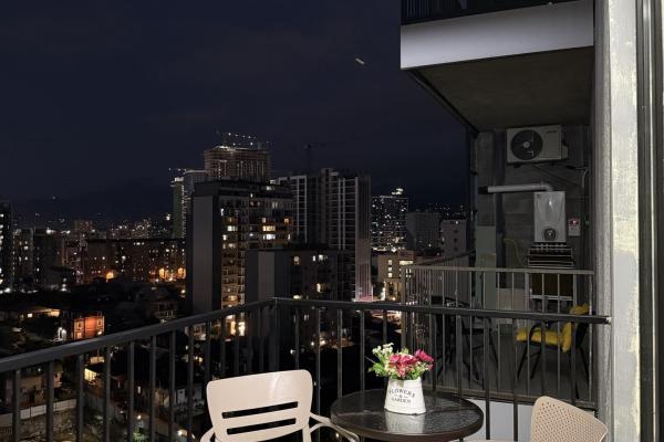 Kacharava 5 | 1+1 Rental Apartment | 55 m² | 12th Floor | New and Unused | 500$