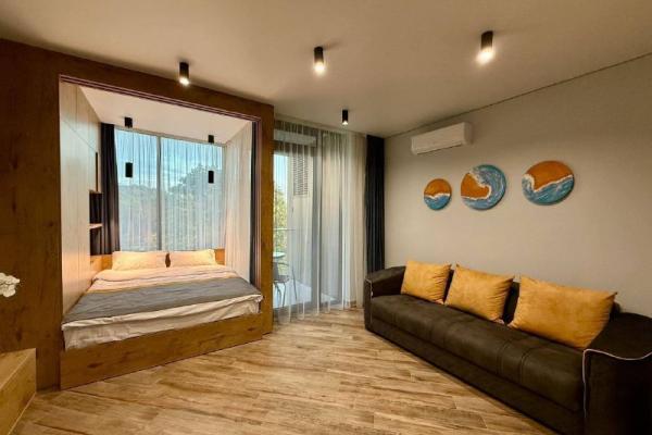 Chakvi Mezgvaouri 41 Б | Kiralık Stüdyo Daire | 35 m² | 2. Kat | 500$