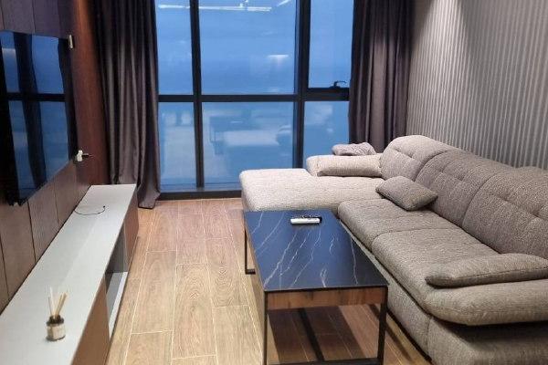 Ninoshvili 2 Porta Kulesi | Kiralık 1+1 Daire | 57 m² | 32. Kat | 1650$