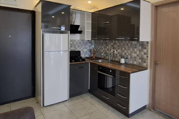 Asatiani 61 | Kiralık 1+1 Daire | 45 m² | 8. Kat | 500$