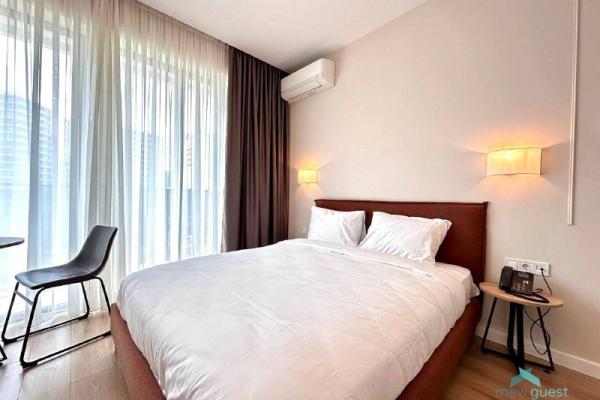 ლორტკიპანიძე 2B | ქირავნული სტუდიო ბინა | 40 მ² | 5-ე სართული | 450$