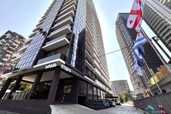 ლორტკიპანიძე 2B | ქირავნული სტუდიო ბინა | 40 მ² | 5-ე სართული | 450$