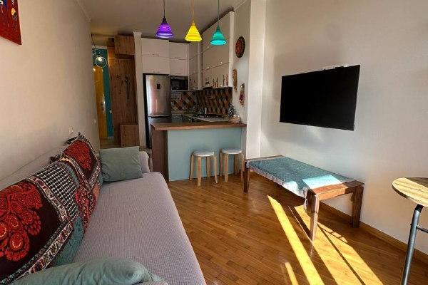 جورجوسالي 76/78 | شقة 1+1 للإيجار | 55 م² | الطابق 9 | 600$