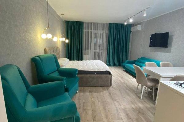 Pirosmani 16a | Studio Apartment for Rent | 44 m² | 33rd Floor | $600