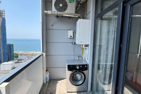 Pirosmani 17 | Rental Studio Apartment | 36 m² | High Floor | $400 (+$50 seasonal)
