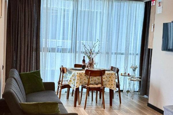 شارطافا 18 | شقة 1+1 للإيجار | 44 م² | الطابق 27 | 1000$