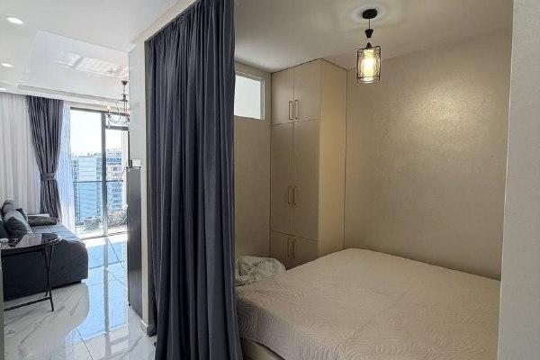 Lortkipanidze 24 | Kiralık Stüdyo Daire | 35 m² | 18. Kat | 400$