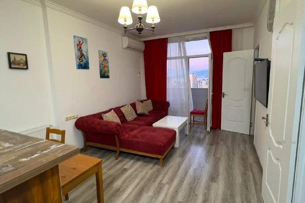 Khimshiashvili 32 | Kiralık 1+1 Daire | 55 m² | 16. Kat | 600$