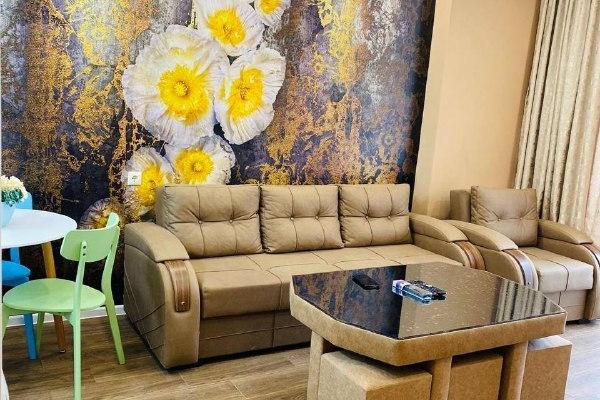 Tbel Abuseridze 22 | 1+1 Apartment for Rent | 45 m² | 4th Floor | $500