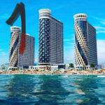 Orbi Twin Towers | Kiralık 1+1 Daire | 40 m² | 12. Kat | 600$/yıllık