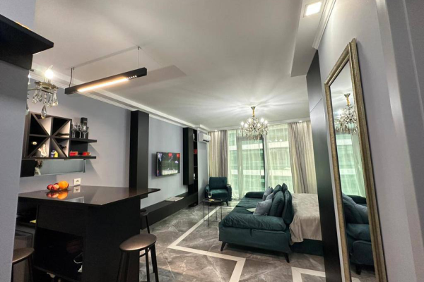 Batumi Vyu | Kiralık Stüdyo Daire | 38 m² | 5. Kat | 450$/aylık