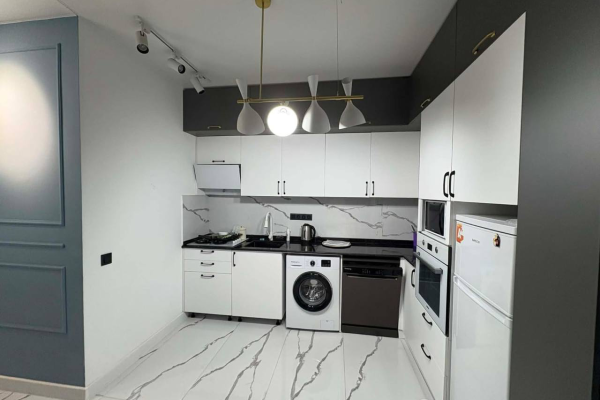 Angisa 3 | Kiralık 1+1 Daire | 60 m² | 10. Kat | 700$/aylık