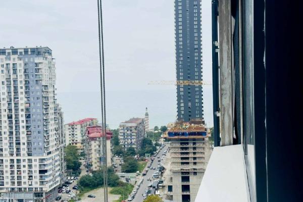 Abuseridze 21 | 1+1 Apartment for Rent | 50 m² | 21st Floor | $700/month