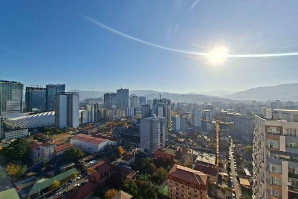 Tbel Abuseridze 55 | Rental 1+1 Apartment | 76 m² | 21st Floor | $400