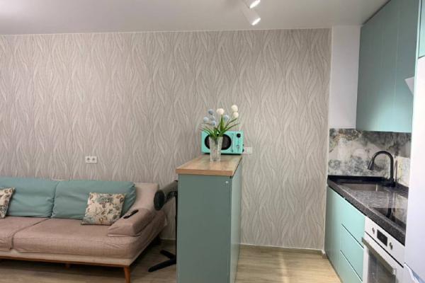 Vazha-Pshavela 100 | Kiralık 1+1 Daire | 45 m² | 12. Kat | 400$