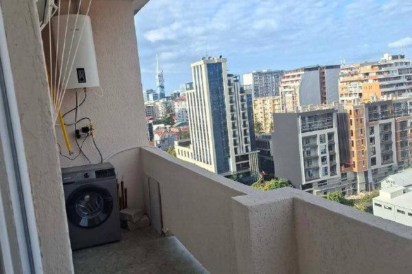 Vazha-Pshavela 100 | Kiralık 1+1 Daire | 45 m² | 12. Kat | 400$