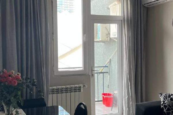 غودياشفلي 12 | شقة للإيجار 1+1 | 48 م² | الطابق 6 | 500$