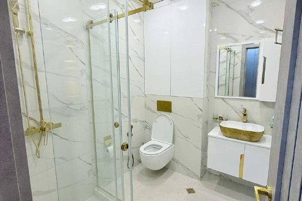 Bagrationi 131 | Kiralık 1+1 Daire | 45 m² | 13. Kat | 600$