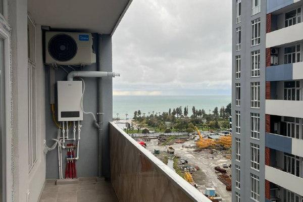 Zgvis Piri 1 | Rental 1+1 Apartment | 53 m² | 12th Floor | $600