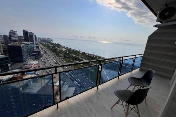 Khimshiashvili 65 | Kiralık 1+1 Daire | 45 m² | 24. Kat | 600$