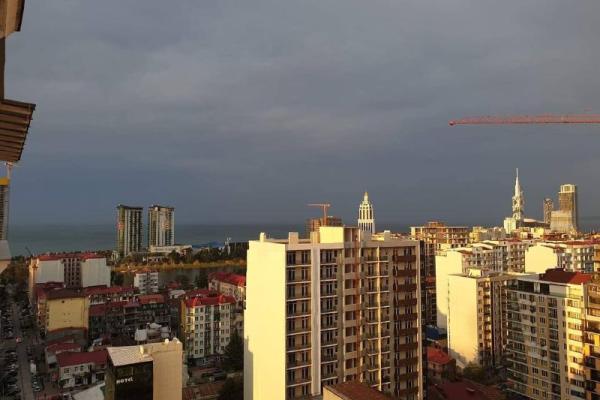 Takaishvili 36-38 | 1+1 Apartment for Rent | 44 m² | 19th Floor | $450