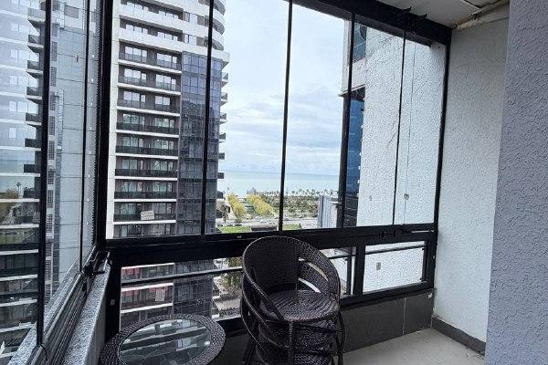 Lortkipanidze 6 | Kiralık 1+1 Daire | 50 m² | 10. Kat | 450$