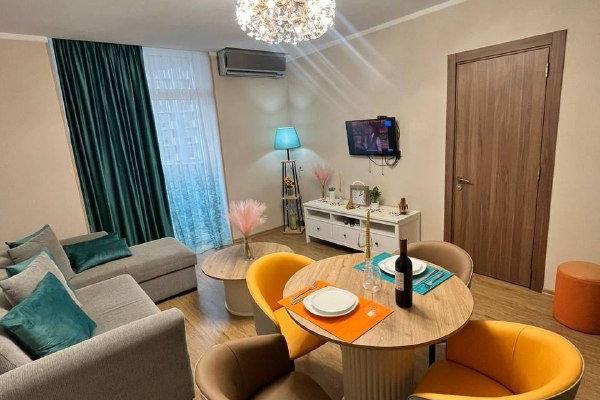 Orbi | Rental 1+1 Apartment | Sea Front | Renovated | 50 m² | 1st Floor | 650$/month