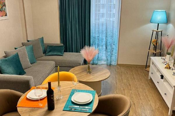 Khimshiashvili 15 B | Kiralık 1+1 Daire | 50 m² | 11. Kat | 650$