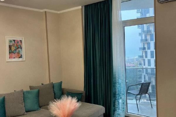 Khimshiashvili 15 B | Kiralık 1+1 Daire | 50 m² | 11. Kat | 650$