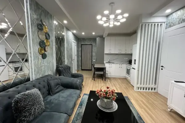 تبيل أبوسيريدزي | شقة 2+1 للإيجار | 68 م² | الطابق 10 | 900$