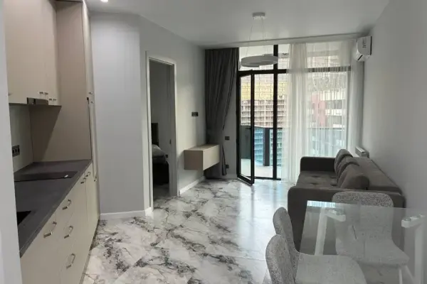 Bagrationi 131 | Kiralık 1+1 Daire | 46 m² | 23. Kat | 700$