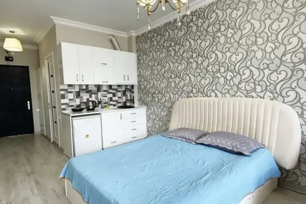 Abuseridze 5A | Kiralık 1+0 Daire | 32 m² | 16. Kat | 400$